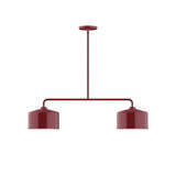 Linear/Island 2 Light Bar by Montclair Light Works ( 518 | MSG419-55-L10 Axis ) 