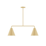 Linear/Island 2 Light Bar by Montclair Light Works ( 518 | MSG420-17 Jynx ) 