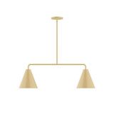 Linear/Island 2 Light Bar by Montclair Light Works ( 518 | MSG420-17-L10 Jynx ) 