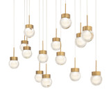 Pendants Multi-port/Cascade by Modern Forms ( 281 | PD-82014L-AB Double Bubble ) 