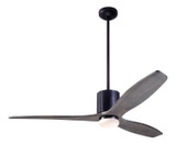 Fans Damp Location by Modern Fan Co ( 201 | LLX-DBBK-54-GY-271-RC LeatherLuxe DC ) 