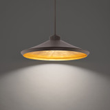 Pendants Metal Shade by Modern Forms ( 281 | PD-90324-BZ/GL Alfa ) 