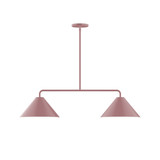 Linear/Island 2 Light Bar by Montclair Light Works ( 518 | MSG422-20 Pinnacle ) 