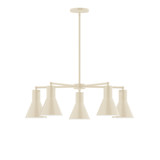 Mid. Chandeliers Glass Down by Montclair Light Works ( 518 | CHC436-16 Flare ) 