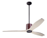 Fans Damp Location by Modern Fan Co ( 201 | LLX-DBCH-54-WW-NL-RC LeatherLuxe DC ) 