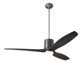 Fans Damp Location by Modern Fan Co ( 201 | LLX-GTGY-54-EB-271-RC LeatherLuxe DC ) 