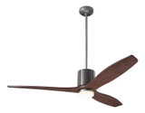 Fans Damp Location by Modern Fan Co ( 201 | LLX-GTGY-54-MG-271-CC LeatherLuxe DC ) 