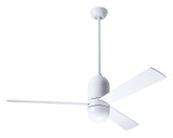 Fans Ceiling Fans by Modern Fan Co ( 201 | CIR-GW-50-WH-NL-WC Cirrus DC ) 