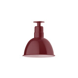 Exterior Ceiling Mount by Montclair Light Works ( 518 | FMB116-55-W12-L12 Deep Bowl ) 