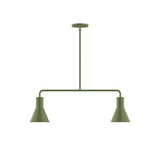 Linear/Island 2 Light Bar by Montclair Light Works ( 518 | MSG436-22-L10 Axis ) 