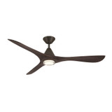 Fans Damp Location by Modern Forms Fans ( 441 | FR-D2504-60L-BZ/DW Carve ) 