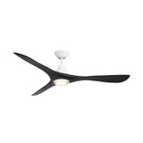 Fans Damp Location by Modern Forms Fans ( 441 | FR-D2504-60L-MW/MB Carve ) 