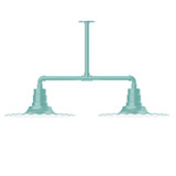 Exterior Ceiling Mount by Montclair Light Works ( 518 | MSD159-48 Radial ) 