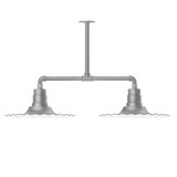 Exterior Hanging by Montclair Light Works ( 518 | MSD159-49-T48-G05 Radial ) 
