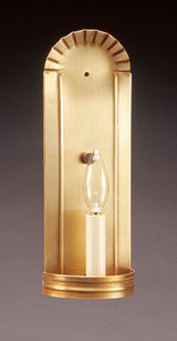 Sconces Single Candle by Northeast Lantern ( 196 | 104-AB-LT1 Sconce ) 