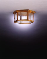 Exterior Ceiling Mount by Northeast Lantern ( 196 | 4604-AB-MED2-SMG Flush Mount ) 