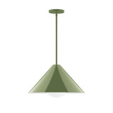 Pendants Metal Shade by Montclair Light Works ( 518 | STG423-G15-22 Pinnacle ) 