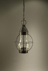 Pendants Glass Down by Northeast Lantern ( 196 | 2742-DB-LT2-CLR Bosc ) 
