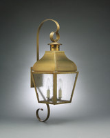 Exterior Wall Mount by Northeast Lantern ( 196 | 7638-AB-LT2-SMG Stanfield ) 
