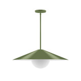 Pendants Metal Shade by Montclair Light Works ( 518 | STG429-G15-22 Vessel ) 