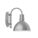 Exterior Wall Mount by Montclair Light Works ( 518 | SCB114-49-G06 Deep Bowl ) 