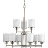 Mid. Chandeliers Glass Up by Progress Lighting ( 54 | P4626-09 Alexa ) 