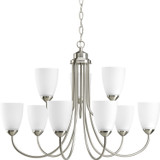 Mid. Chandeliers Glass Up by Progress Lighting ( 54 | P4627-09 Gather ) 