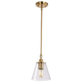 Mini Pendants Glass Down by Nuvo Lighting ( 72 | 60-7410 Dover ) 