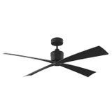 Fans Damp Location by Visual Comfort Fan ( 71 | 4LNCR56MBK Launceton ) 