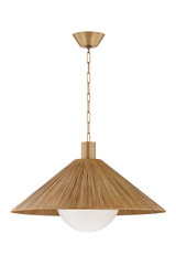 Pendants Fabric Shade by Troy Lighting ( 67 | F1432-PBR Woodside ) 