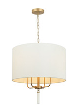 Pendants Drum Shade by Varaluz ( 137 | 368P04GOW Secret Agent ) 