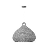 Pendants Fabric Shade by Troy Lighting ( 67 | F1523-PBR Lechlan ) 