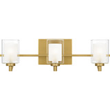 Bathroom Fixtures Three Lights by Quoizel ( 10 | KLT8603BRGLED Kolt ) 