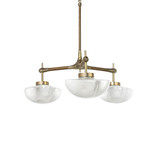 Mid. Chandeliers Glass Down by Palecek ( 515 | 2917-79 Cicero ) 
