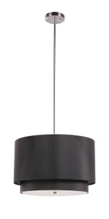Pendants Drum Shade by Trans Globe Imports ( 110 | PND-802 BK Schiffer ) 