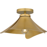 Flush Mounts Metal Shade by Quoizel ( 10 | QSF6747LG Quoizel Semi-Flush Mount ) 
