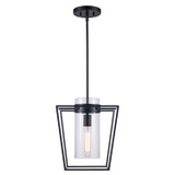 Pendants Glass Down by Trans Globe Imports ( 110 | 11390 BK Nova ) 