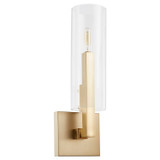Sconces Single Glass by Quorum ( 19 | 5277-1-80 Harbin ) 