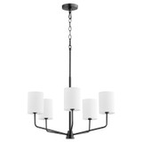 Mid. Chandeliers Drum Shade by Quorum ( 19 | 657-5-59 Harmony ) 