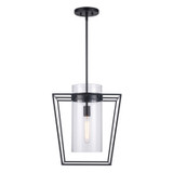 Pendants Glass Down by Trans Globe Imports ( 110 | 11391 BK Nova ) 