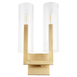 Sconces Double Glass by Quorum ( 19 | 5277-2-80 Harbin ) 