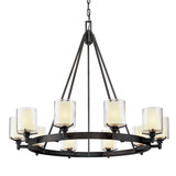 Large Chandeliers Drum Shade by Troy Lighting ( 67 | F1710-TRN Arcadia ) 