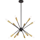 Mid. Chandeliers Starburst by Vaxcel ( 63 | P0375 Ellis ) 