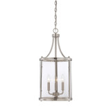 Foyer/Hall Lanterns Glass w/Frame by Savoy House ( 51 | 7-1040-3-SN Penrose ) 