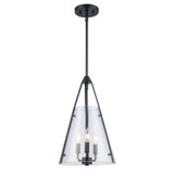 Pendants Glass Down by Trans Globe Imports ( 110 | 11583 BK Armani ) 