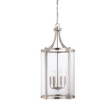Foyer/Hall Lanterns Glass w/Frame by Savoy House ( 51 | 7-1041-6-SN Penrose ) 