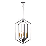 Foyer/Hall Lanterns Open Frame by Vaxcel ( 63 | P0388 Riley ) 