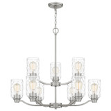 Mid. Chandeliers Glass Up by Quoizel ( 10 | ACA5029BN Acacia ) 