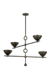 Large Chandeliers Metal Shade by Troy Lighting ( 67 | F2338-BPG Vishal ) 