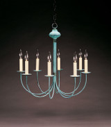 Mid. Chandeliers Candle by Northeast Lantern ( 196 | 908-VG-LT8 Chandelier ) 